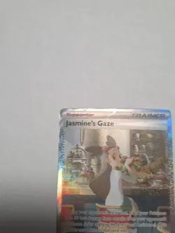 Pokemon TCG Jasmine's Gaze 245/191 Surging Sparks SIR Holo (English) - NM - Image 5