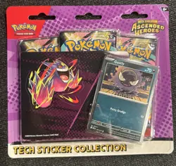 Pokemon Ascended Heroes Tech Sticker Collection Gastly SEALED - Image 1