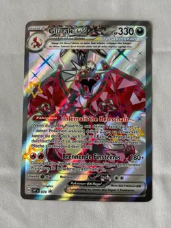 Pokemon Glurak ex SVP-074 Paldeas Schicksale Promo - DEUTSCH Terakristall Karte - Image 1