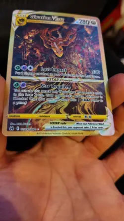 Giratina VSTAR Crown Zenith: Galarian Gallery Holo Gold Card GG69/GG70 Near Mint - Image 2