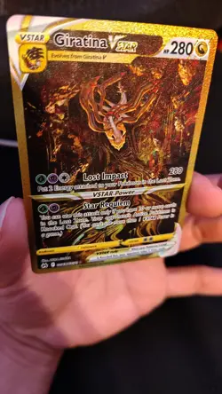 Giratina VSTAR Crown Zenith: Galarian Gallery Holo Gold Card GG69/GG70 Near Mint - Image 4