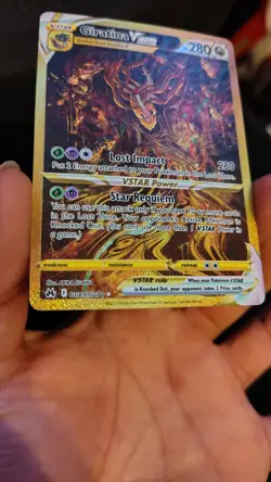 Giratina VSTAR Crown Zenith: Galarian Gallery Holo Gold Card GG69/GG70 Near Mint - Image 5