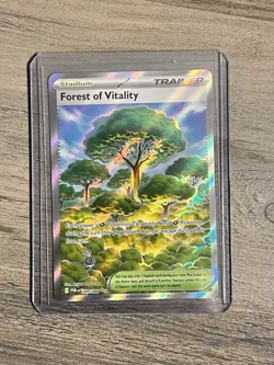 Forest of Vitality 109/088 - Full Art Ultra Rare - Pokemon TCG: Perfect Order NM - Image 1