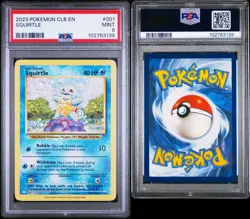 PSA 9 MINT Classic Collection Lot Squirtle Wartortle Articuno Pokemon TCG 2023 - Image 4