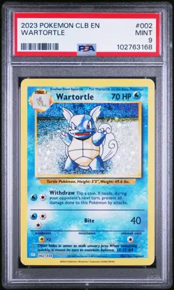PSA 9 MINT Classic Collection Lot Squirtle Wartortle Articuno Pokemon TCG 2023 - Image 5