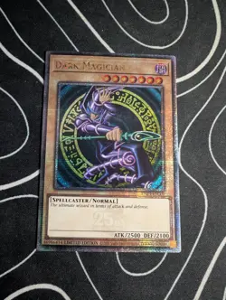 Dark Magician TN23-EN001 Quarter Century Secret Rare NM Ltd Ed Yugioh - Image 1