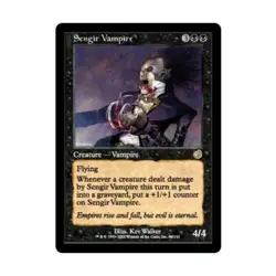 WOTC MtG Torment Sengir Vampire (R) (Foil) VG - Image 1