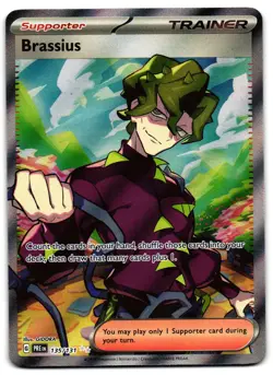 Brassius 135/131 - Prismatic Evolutions Ultra Rare Pokemon TCG - NM Card - Image 1