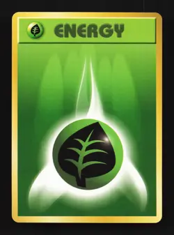 Grass Energy Base Set Japanese Pokemon Card TCG - Image 1