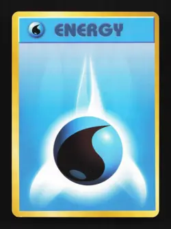 Water Energy Base Set Japanese Pokemon Card TCG - Image 1