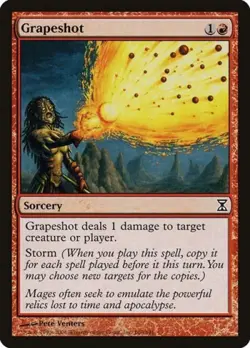 Grapeshot - Medium Play MTG Time Spiral - Image 1