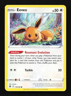 Eevee 119/189 Astral Radiance English Pokemon Card TCG - Image 1