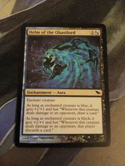 Helm of the Ghastlord Shadowmoor Regular Mtg - Image 1