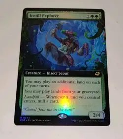 MTG Edge of Eternities - Icetill Explorer - Extended Rare - Foil - 0343 NM - Image 4