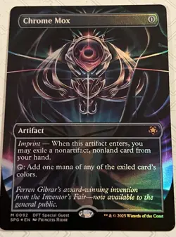 Magic the Gathering 2025 Chrome Mox Special Guests Foil Borderless Card #0092 - Image 1