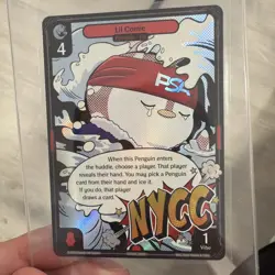 Vibes Tcg PSA NYCC Exclusive 2025 Promo Lil Comic Penguin Card - Image 1
