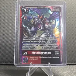 Digimon MetalGreymon EX9-011 EX-09 Ultimate Foil 7000 DP Digimon Card NM - Image 4