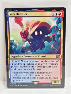 Vivi Ornitier Magic the Gathering 248 Final Fantasy Light Play. - Image 1
