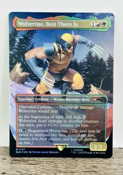 Wolverine, Best There Is - (Rainbow Foil) Extended Art SLD (NM) MTG - Image 1