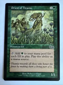 Priest of Titania Urza's Saga Regular - Image 1