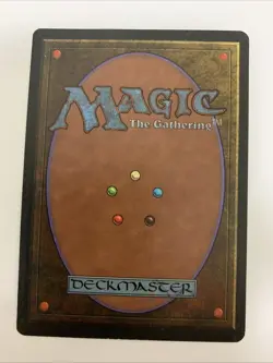 MTG LP Black Vise (#236) – Revised 3rd Edition – Uncommon (Regular) Written On - Image 2