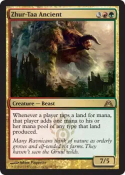 Zhur-Taa Ancient - Medium Play MTG Dragon's Maze - Image 1