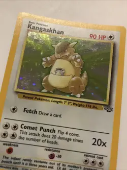 Pokemon TCG Kangaskhan Jungle 5/64 Holo Unlimited Holo Rare - Image 2