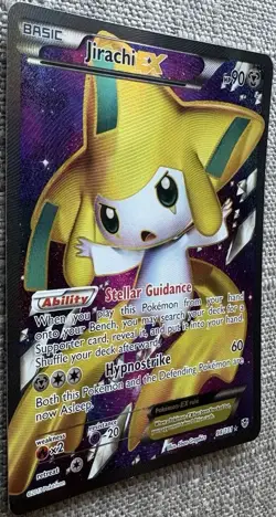 Pokemon Jirachi EX (98 Full Art) Ultra Rare Plasma Blast 98/101 LP - Image 2