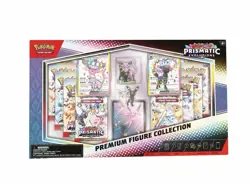 Pokemon Prismatic Evolutions Premium Figure Collection Espeon Umbreon Sealed New - Image 1