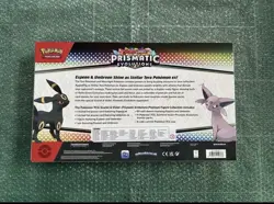Pokemon Prismatic Evolutions Premium Figure Collection Espeon Umbreon Sealed New - Image 3