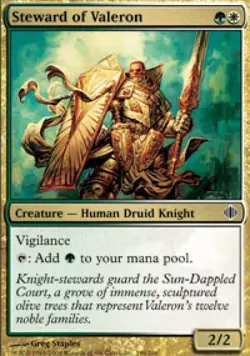 Steward of Valeron - Light Play MTG Shards of Alara - Image 1