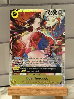 Boa Hancock OP14-112 SR The Azure Sea’s Seven Foil One Piece TCG English - Image 1