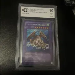 YU-GI-OH! 2002 METAL RAIDERS THOUSAND DRAGON UNLIMITED MRD-143 BCCG 10 - Image 1