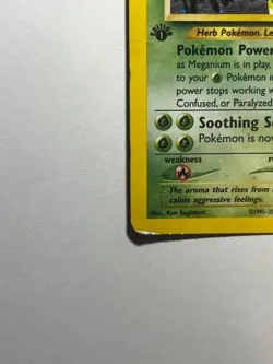 Pokemon Meganium 1st Edition Neo Genesis 11/111 Holo Rare - Image 4