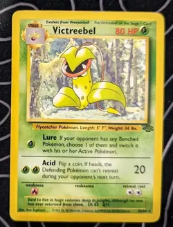 Victreebel 30/64 Jungle Pokemon TCG Card Wotc 1999 Non Holo Rare Lightly Played - Image 1
