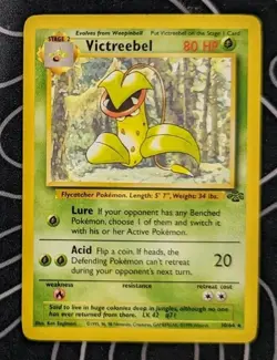 Victreebel 30/64 Jungle Pokemon TCG Card Wotc 1999 Non Holo Rare Lightly Played - Image 1