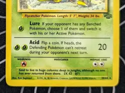 Victreebel 30/64 Jungle Pokemon TCG Card Wotc 1999 Non Holo Rare Lightly Played - Image 3