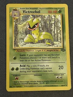 Pokemon TCG Victreebel Jungle 30/64 Lightly Played - Image 1