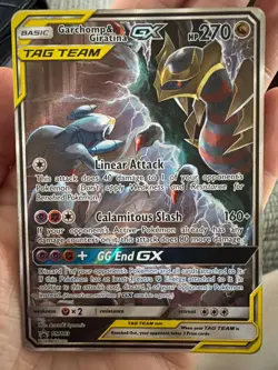 Garchomp & Giratina GX Pokemon card - Image 1