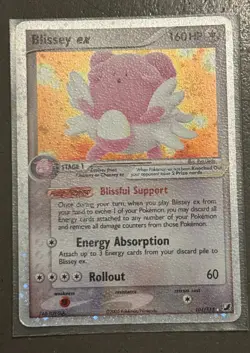 Blissey ex - 101/115 - Pokemon Ex Unseen Forces Ultra Rare NM Pokemon Card - Image 1