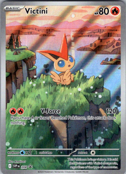 Victini Promo SV: Scarlet & Violet Promo Cards 208 NM - Image 1