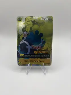 Bartholomew Kuma (Winner Pack 2025 Vol. 4) OP09-108 One Piece Promotion Cards... - Image 1