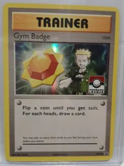 Gym Badge (Lt. Surge) XY205 Holo XY Promos League Stamped Pokemon Card - Image 1