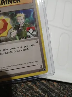 Gym Badge (Lt. Surge) XY205 Holo XY Promos League Stamped Pokemon Card - Image 2