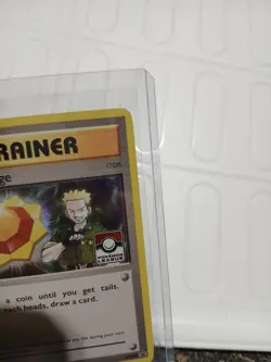 Gym Badge (Lt. Surge) XY205 Holo XY Promos League Stamped Pokemon Card - Image 3