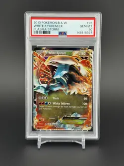 Pokemon Card White Kyurem EX 96/135 PSA 10 Gem Mint BW Plasma Storm Rare 2013 - Image 1