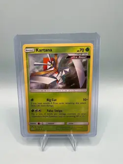 Kartana 19/214 [Holo] Rare Unbroken Bonds Pokemon Card NM - Image 1