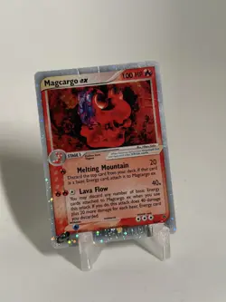 Pokemon Magcargo ex 95/97 EX Dragon Ultra Rare Holo 2003 Vintage - Card is :( - Image 1