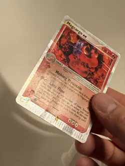 Pokemon Magcargo ex 95/97 EX Dragon Ultra Rare Holo 2003 Vintage - Card is :( - Image 2