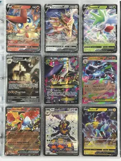 Pokemon Card Collection Binder Lot Holo Rare Destined M Latios Mega Charizard - Image 1
